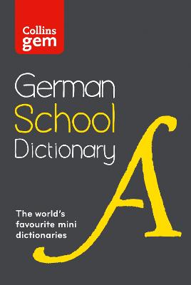 Picture of Collins GEM German School Dictionary: Trusted Support for Learning, in a Mini-Format