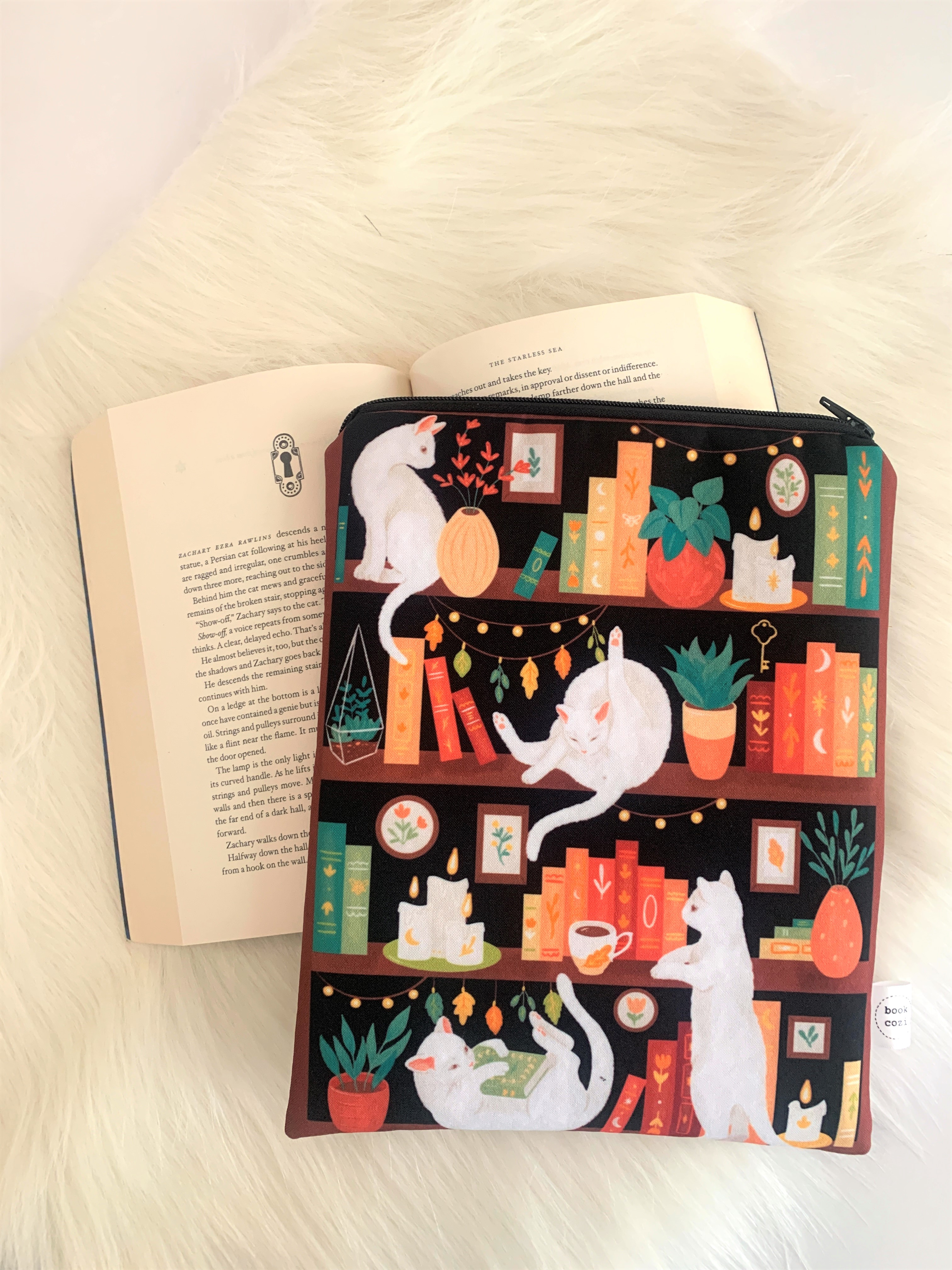 Picture of Book Sleeve - Library Cats (Trade Books)