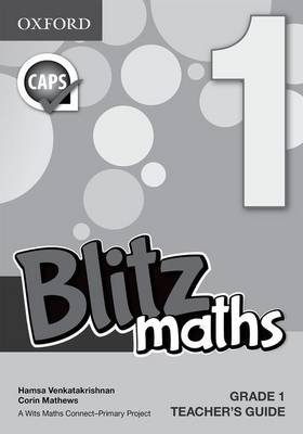Picture of Blitz Maths: Blitz maths : Gr 1: Teacher's guide Gr 1: Teacher's Guide