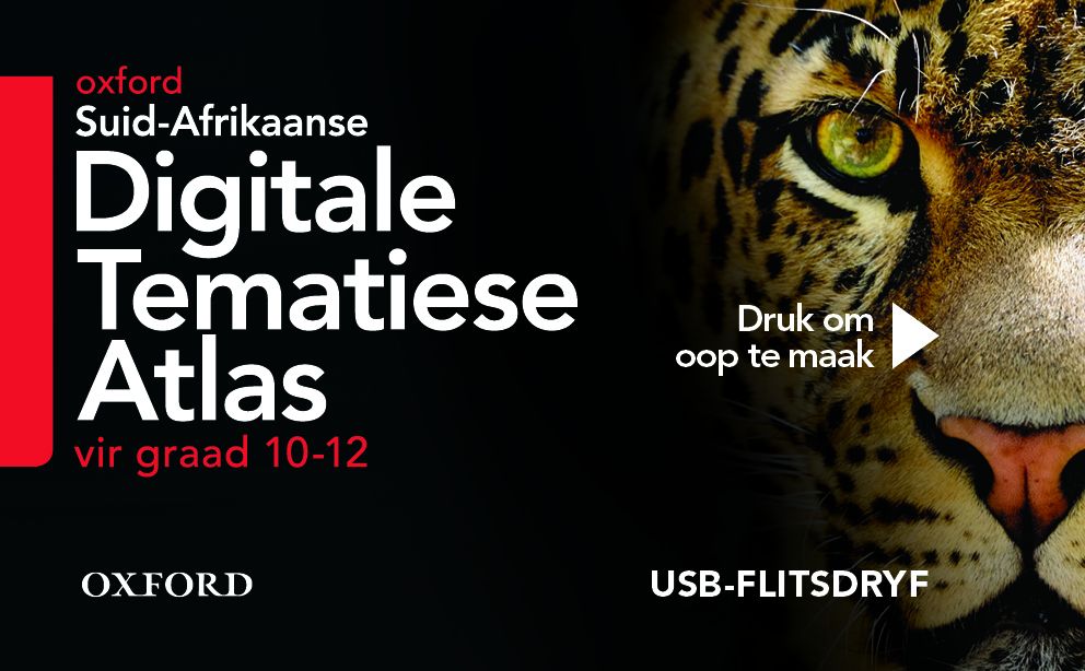 Picture of Oxford Suid-Afrikaanse Digitaal Tematiese Atlas Graad 10-12 : Graad R -2