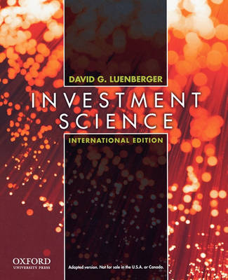 Picture of Investment Science : International Edition