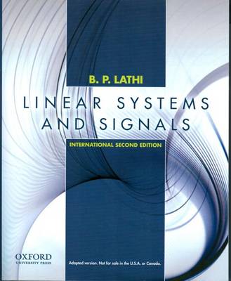 Picture of Linear Systems and Signals