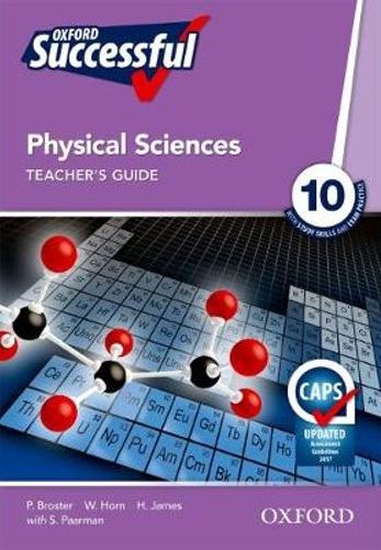 Picture of Oxford successful physical sciences CAPS: Gr 10: Teacher's guide