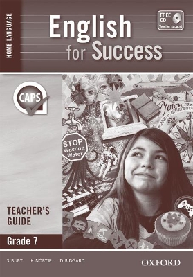 Picture of English for success CAPS: Gr 7: Teacher's book