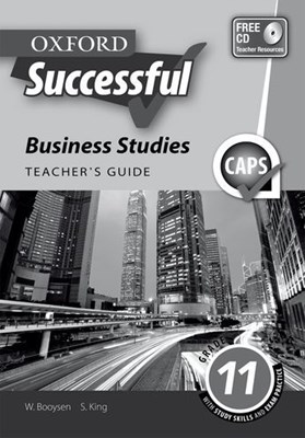 Picture of Oxford successful business studies: Gr 11: Teacher's guide