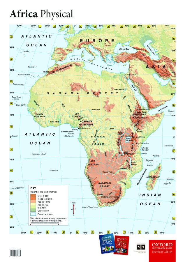 Picture of Africa Physical