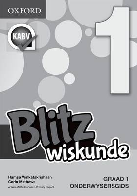 Picture of Blitz Wiskunde: Blitz wiskunde: Gr 1: Onderwysersgids Gr 1: Onderwysersgids