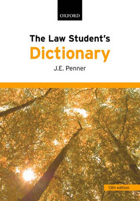 Picture of The Law Student's Dictionary