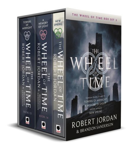 The Wheel of Time Box Set 5 : Books 13, 14 & prequel (Towers of Midnight, A Memory of Light, New Spring)