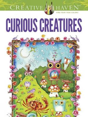 Picture of Creative Haven Curious Creatures Coloring Book