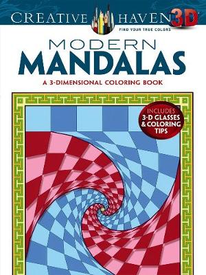 Picture of Creative Haven 3-D Modern Mandalas Coloring Book