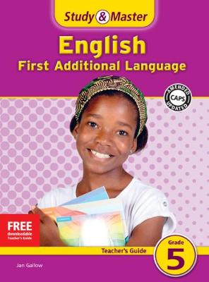 Picture of Study and Master English Grade 5 Teacher's File : First Additional Language