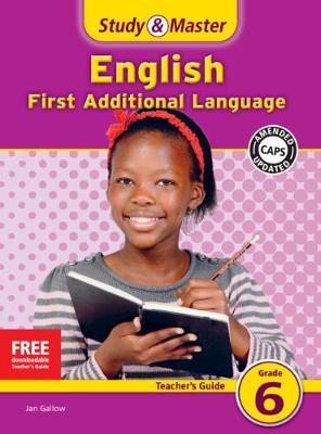 Picture of Study and Master English Grade 6 Teacher's File : First Additional Language