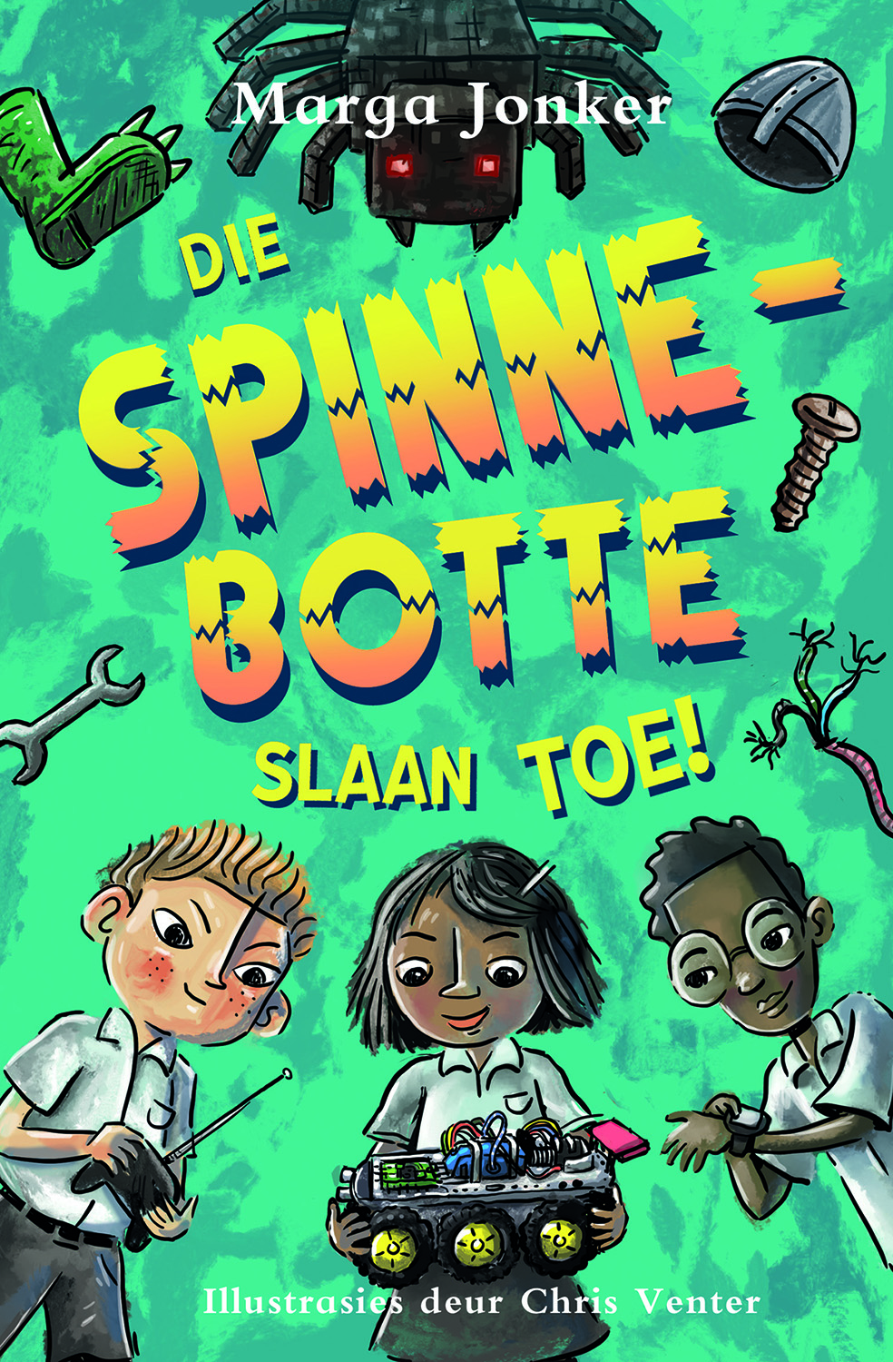 Picture of Die Spinnebotte Slaan Toe!