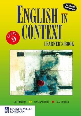 Picture of English in Context: Grade 9: Learner's Book