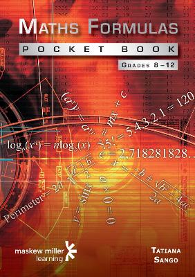 Picture of Maths formulas pocket book: Gr 8 - 12