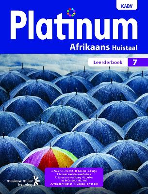 Picture of Platinum Afrikaans KABV: Platinum Afrikaans huistaal: Graad 7: Leerderboek Gr 7: Leerdersboek