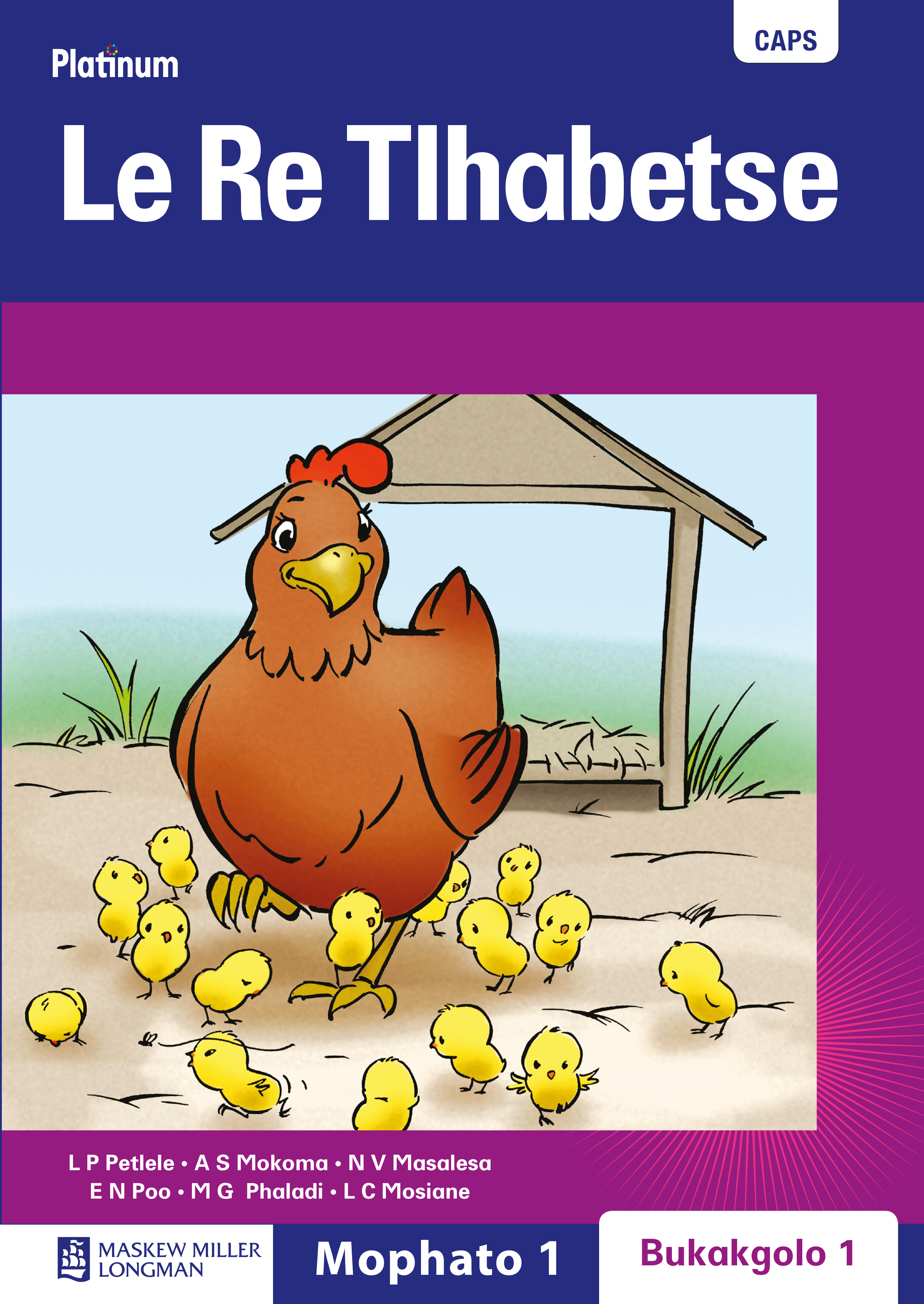 Picture of Platinum le re tlhabetse : Gr 1: Big book 1