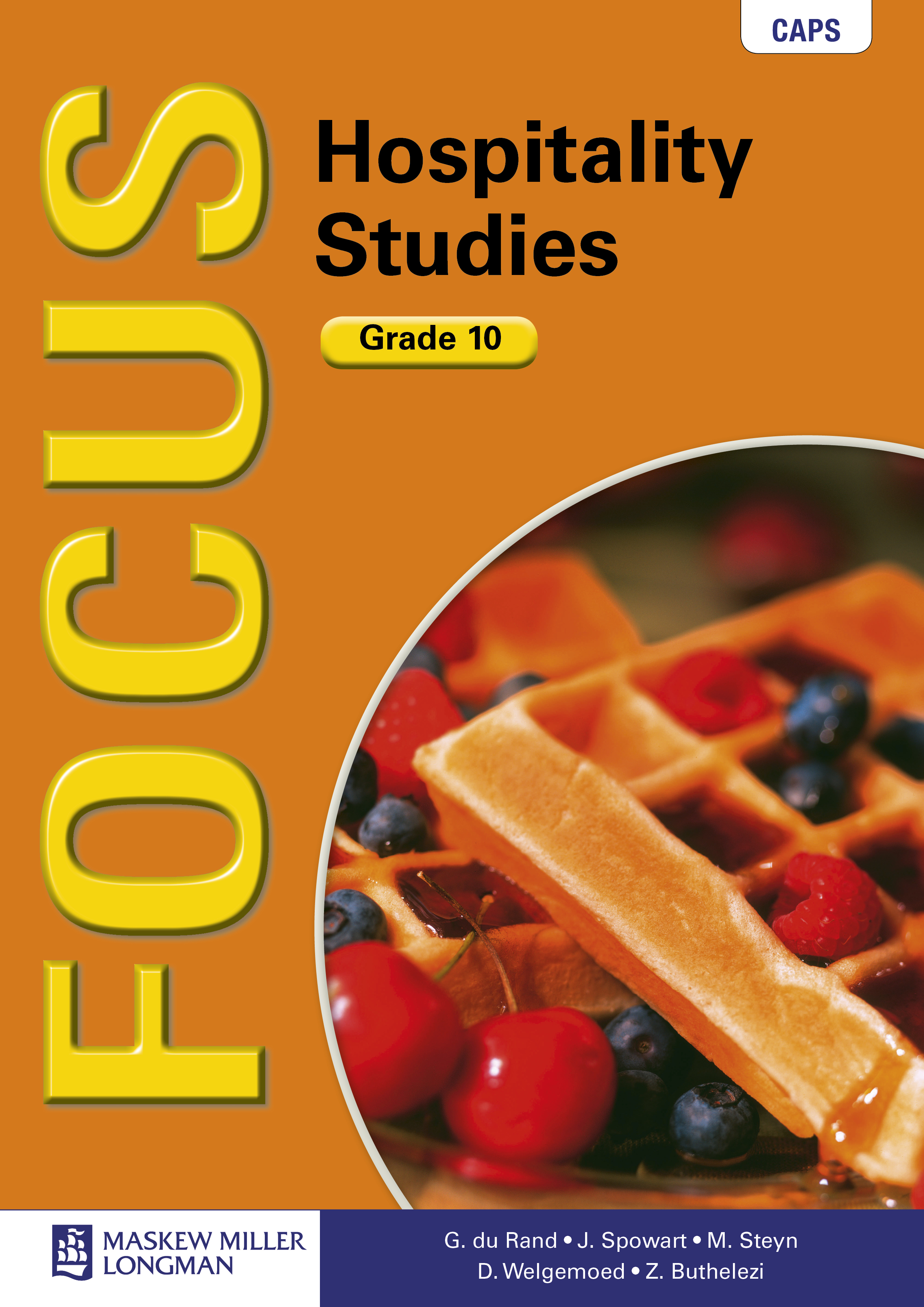 Picture of Focus hospitality studies: Gr 10: Textbook