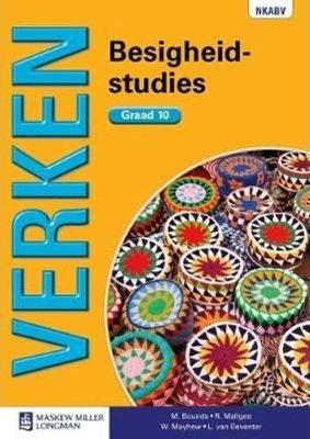 Picture of Verken besigheidstudies: Gr 10: Handboek
