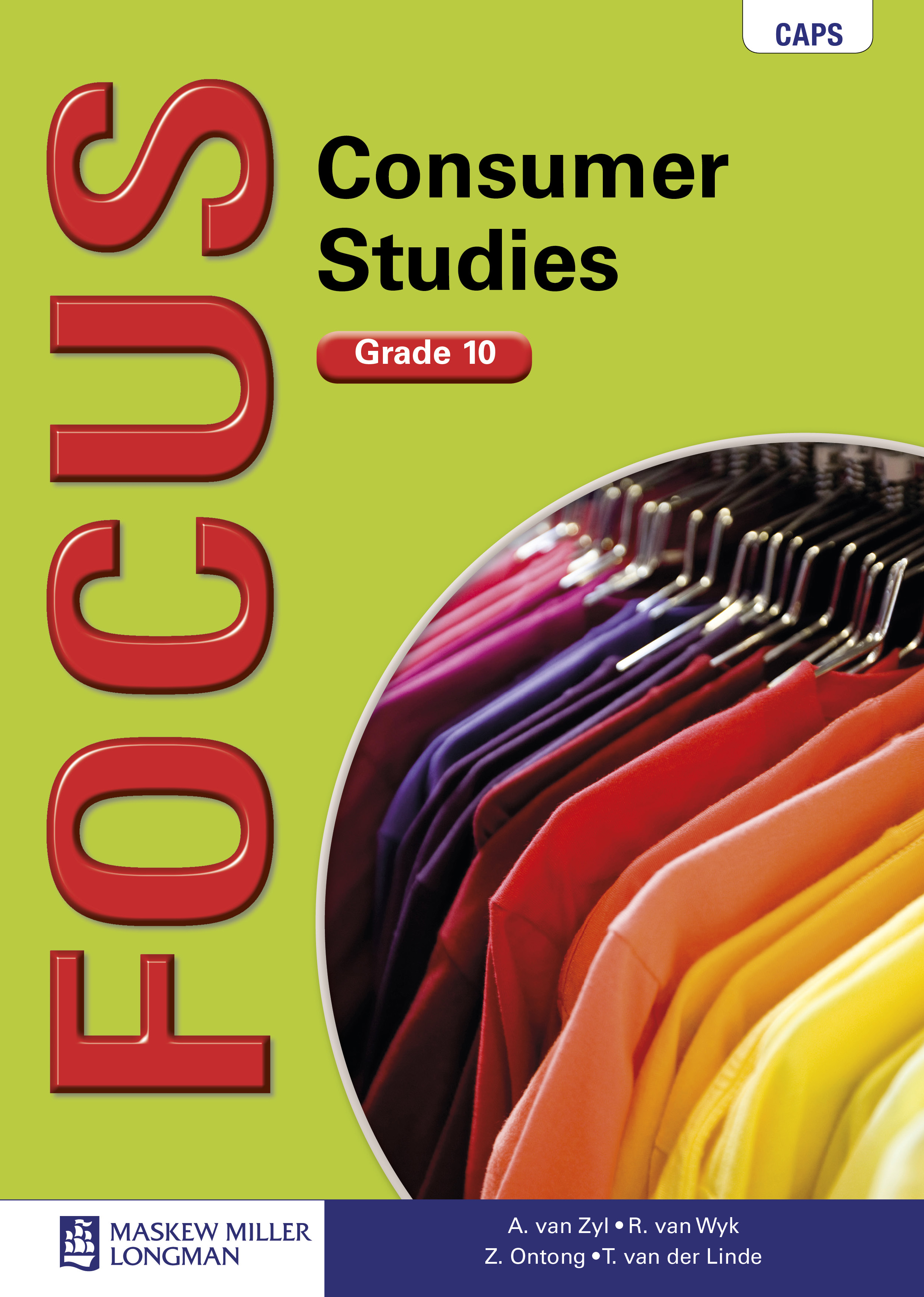 Picture of Focus consumer studies: Gr 10: Textbook