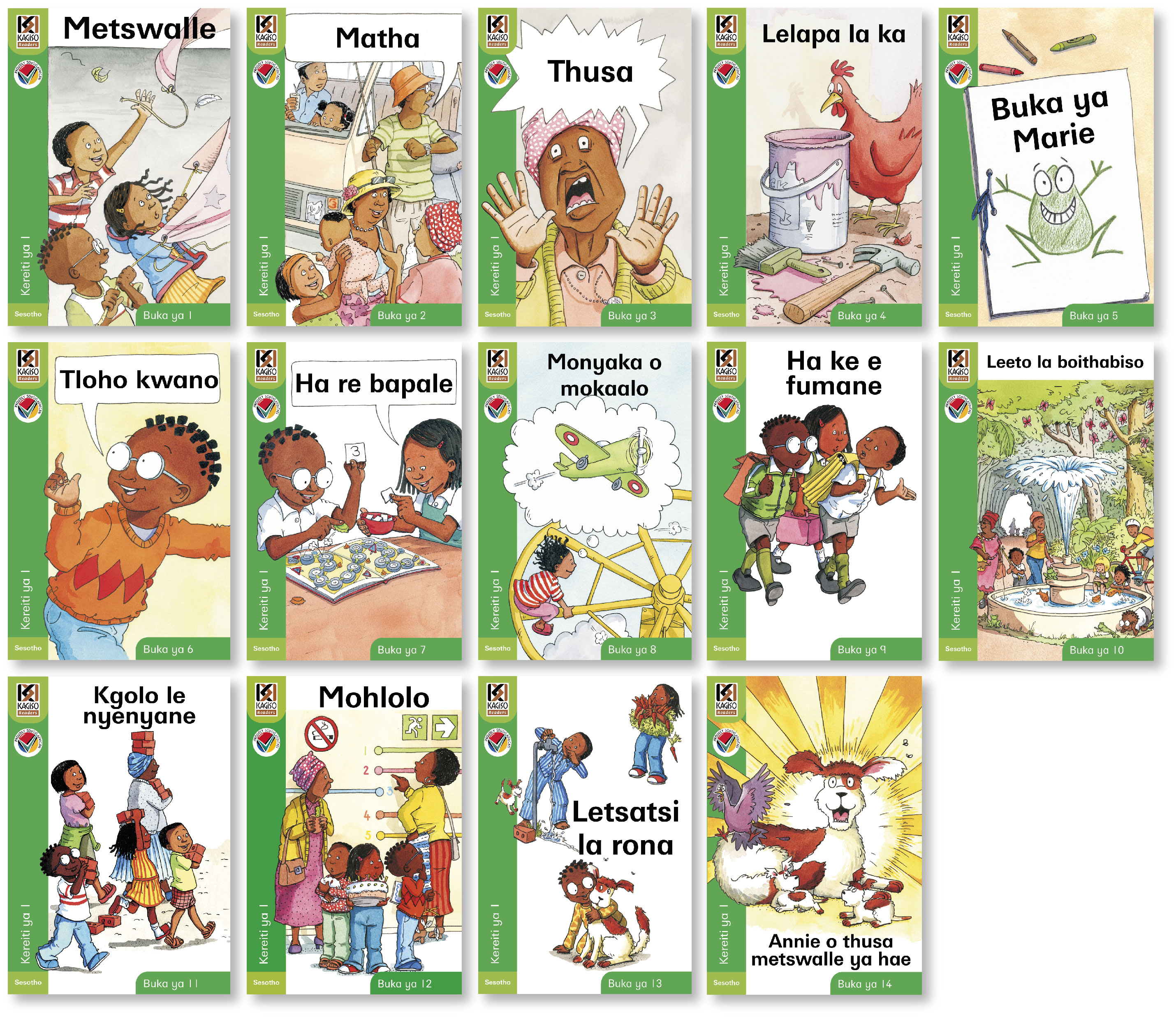 Picture of Kagiso readers: Gr 1: Reader pack : Home language