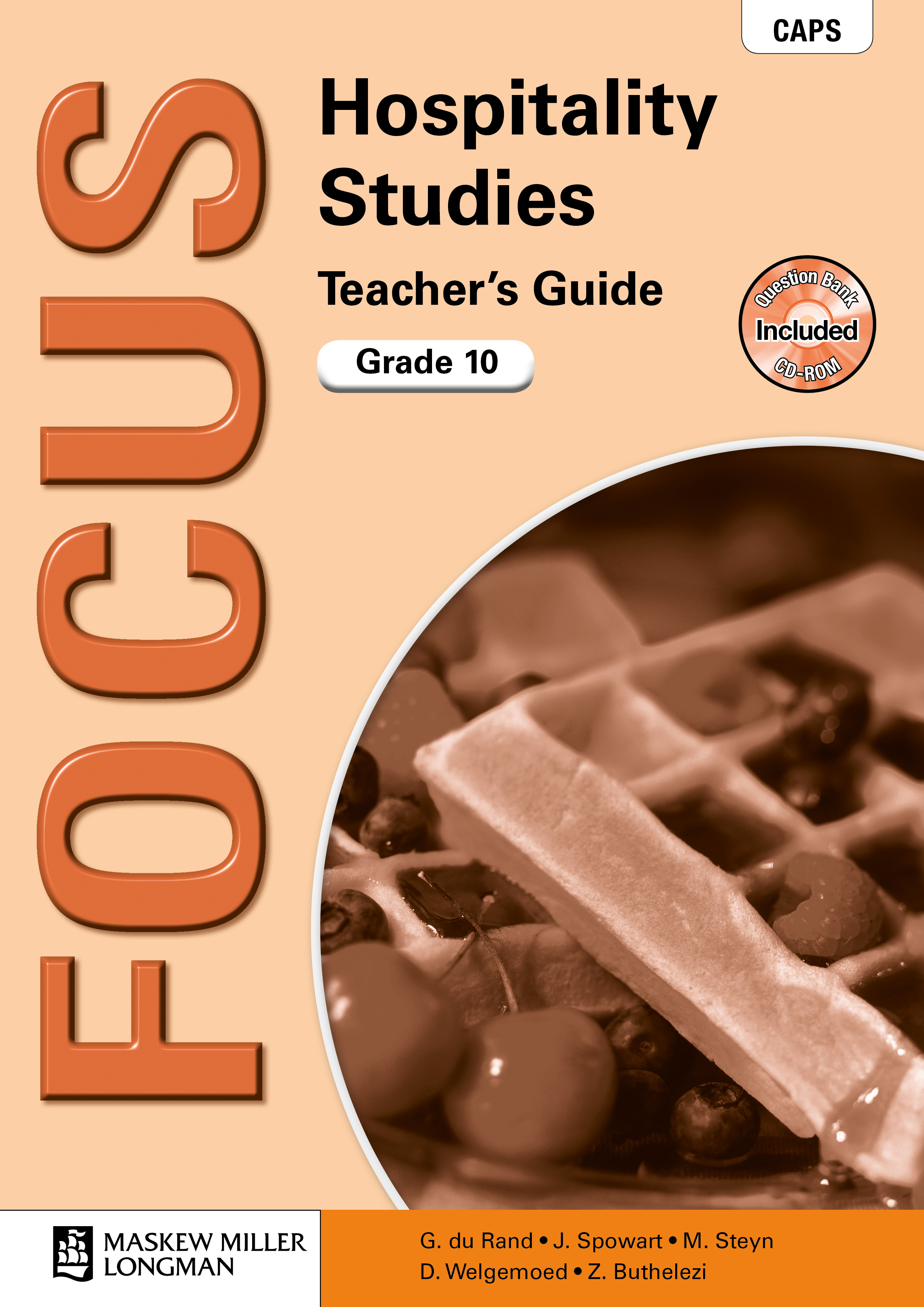 Picture of Focus hospitality studies: Gr 10: Teacher's guide