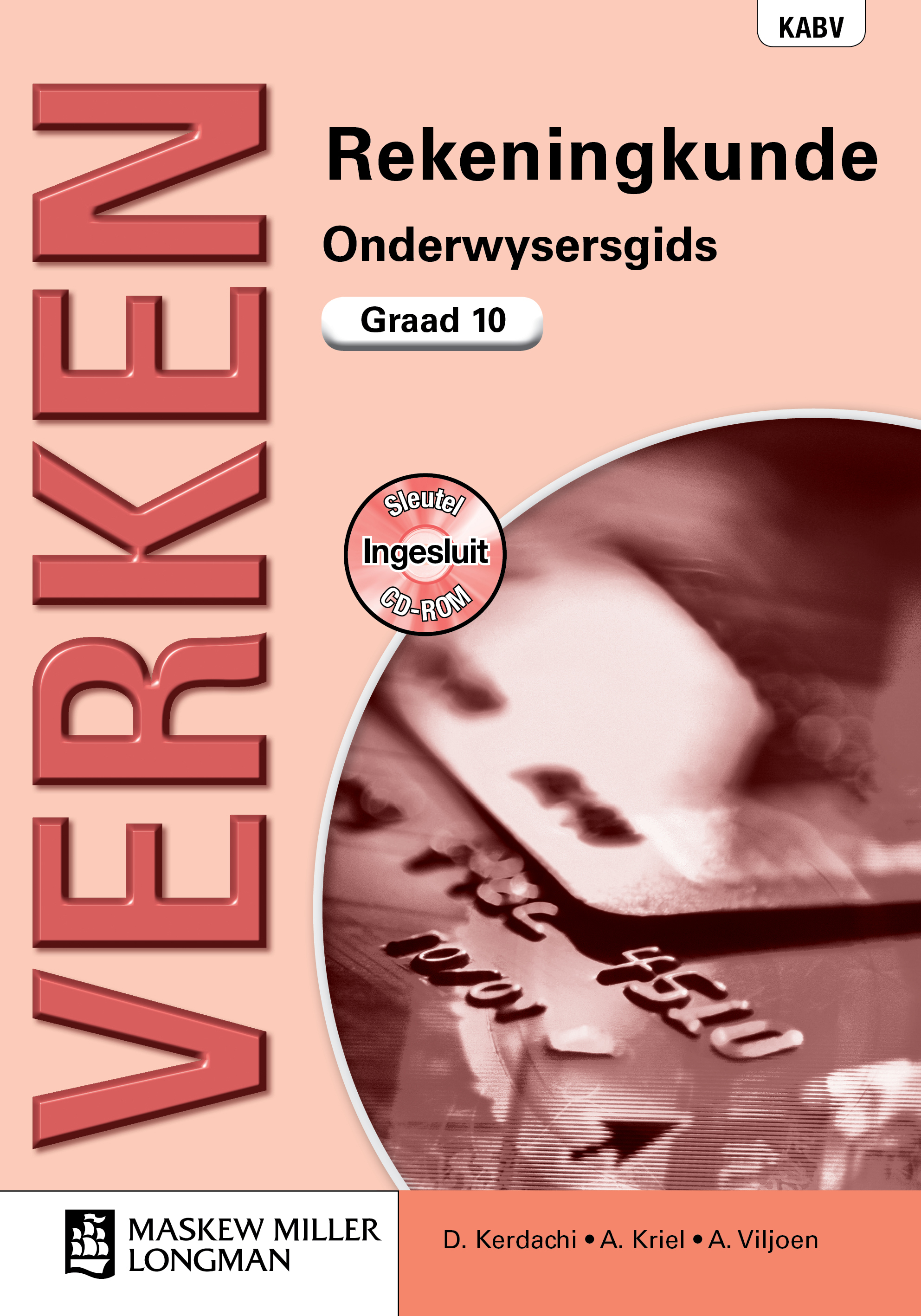 Picture of Verken rekeningkunde: Gr 10: Onderwysersgids