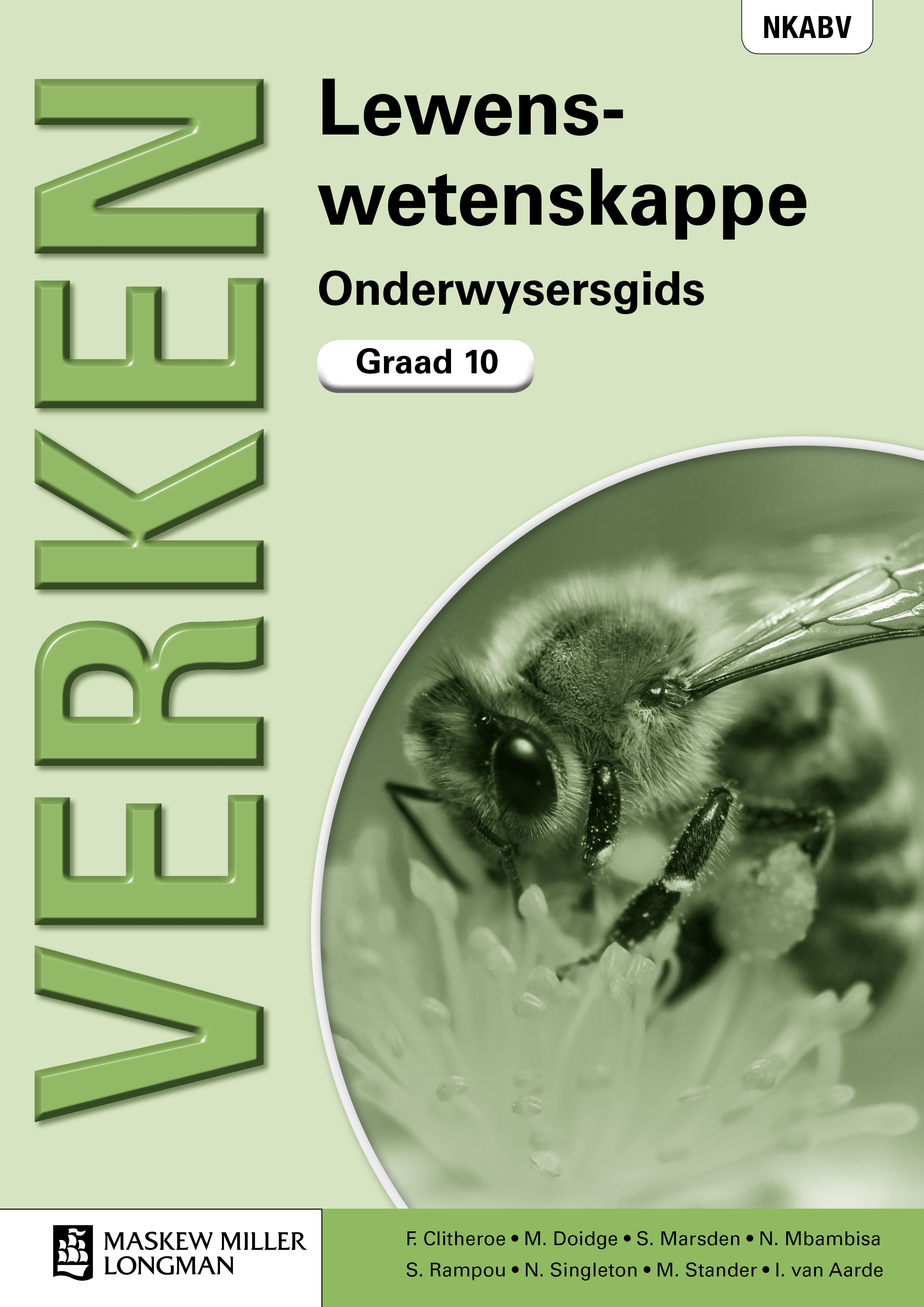 Picture of Verken lewenswetenskappe: Gr 10: Onderwysersgids