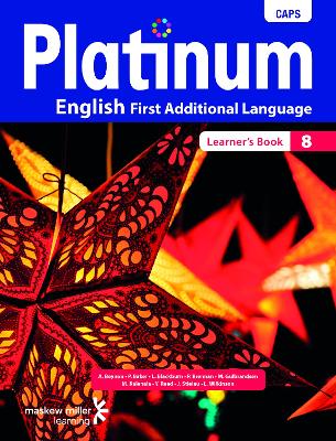Picture of Platinum English CAPS: Platinum English first additional language: Grade 8: Learner's book Gr 8: Learner's Book