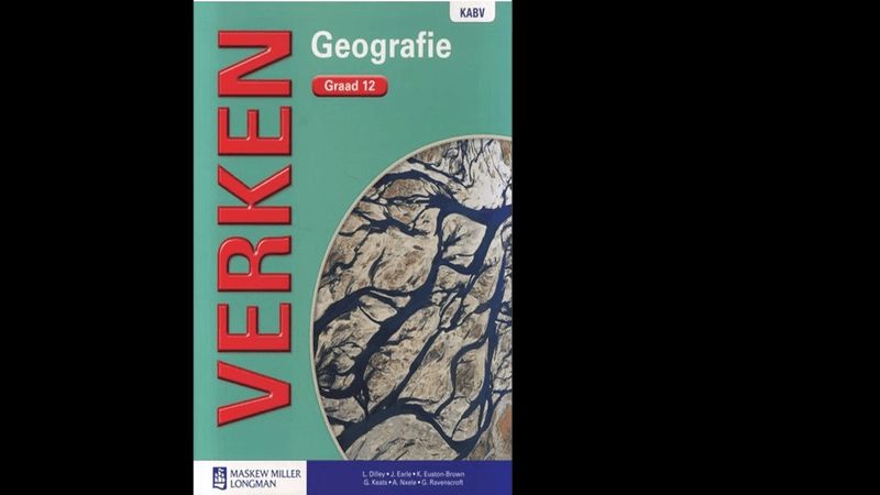 Picture of Verken geografie KABV: Gr 12: Leerdersboek