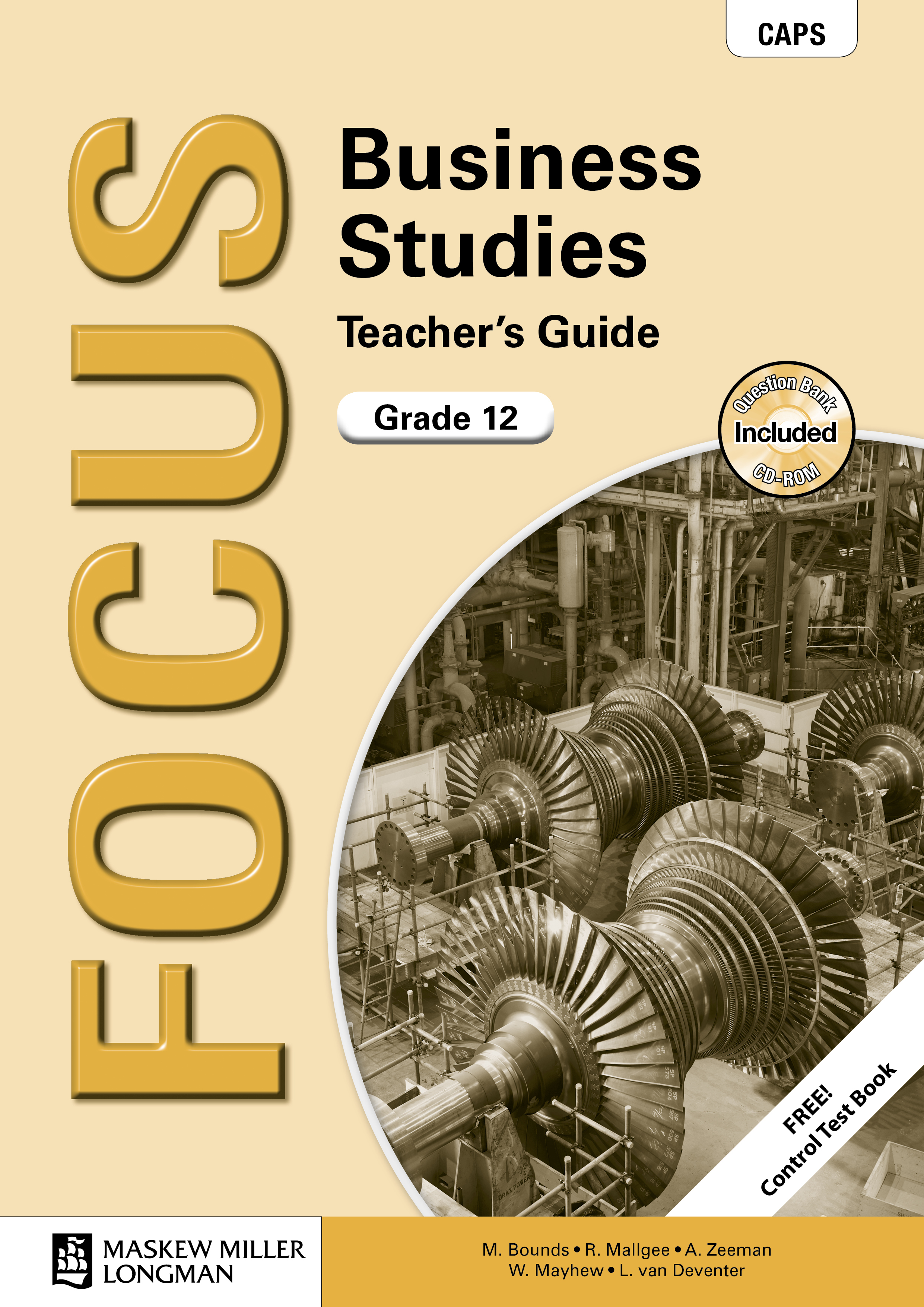 Picture of Focus business studies CAPS: Gr 12: Teacher's guide