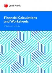 Picture of Financial Calculations & Worksheet