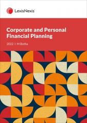 Picture of Corporate & Personal Financial Planning 2022