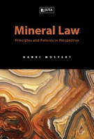 Picture of Mineral Law : Principles and Policies in Perspective