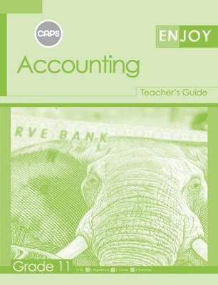 Picture of Enjoy Accounting: Grade 11: Teacher's Guide