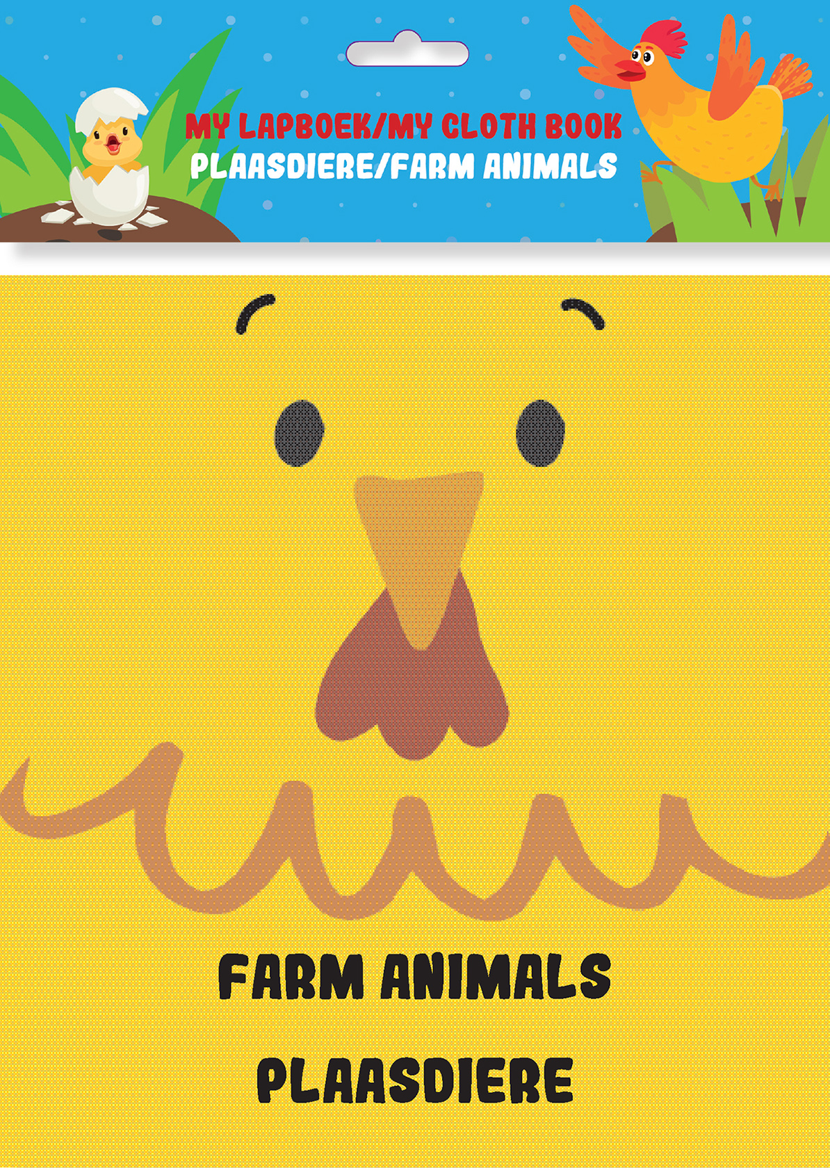 My lapboek/My Cloth Book: Plaasdiere/Farm animals