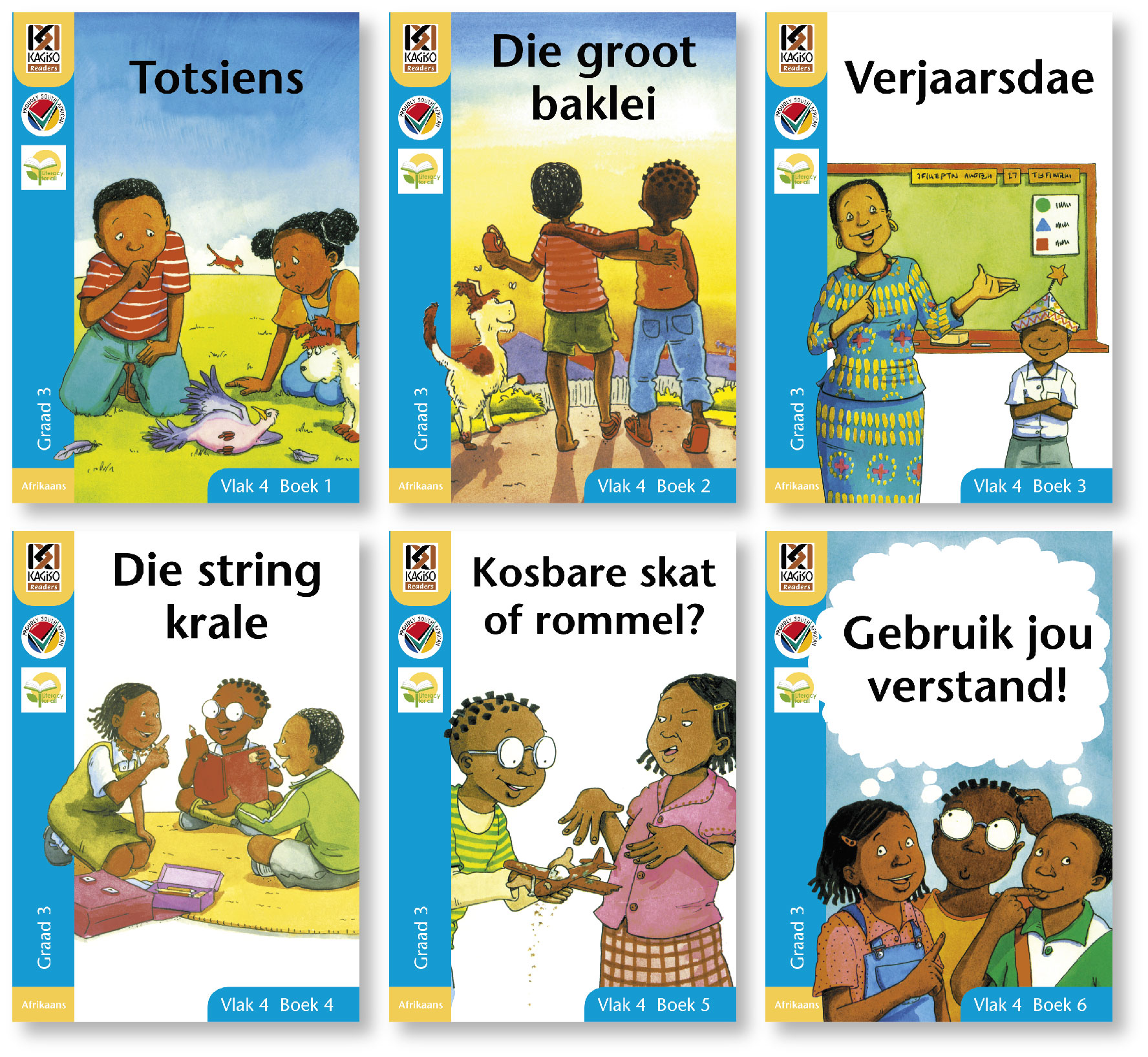 Picture of Kagiso leesboeke: Gr 3: Leesboek pakket : First additional language