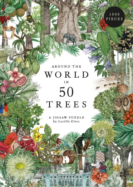 Picture of Around the World in 50 Trees : A Jigsaw Puzzle
