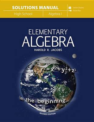 Picture of Elementary Algebra (Solutions Manual)