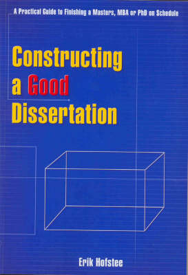Picture of Constructing a good dissertation
