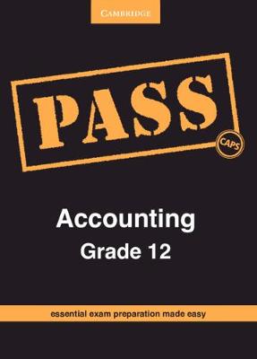 Picture of CAPS PASS Exam Guides: PASS Accounting Grade 12
