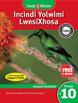 Picture of Study & master incindi yolwimi lwesiXhosa