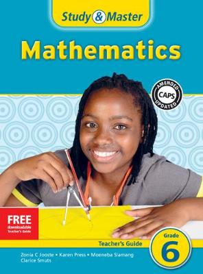 Picture of CAPS Mathematics: Study & Master Mathematics Teacher's Guide Grade 6