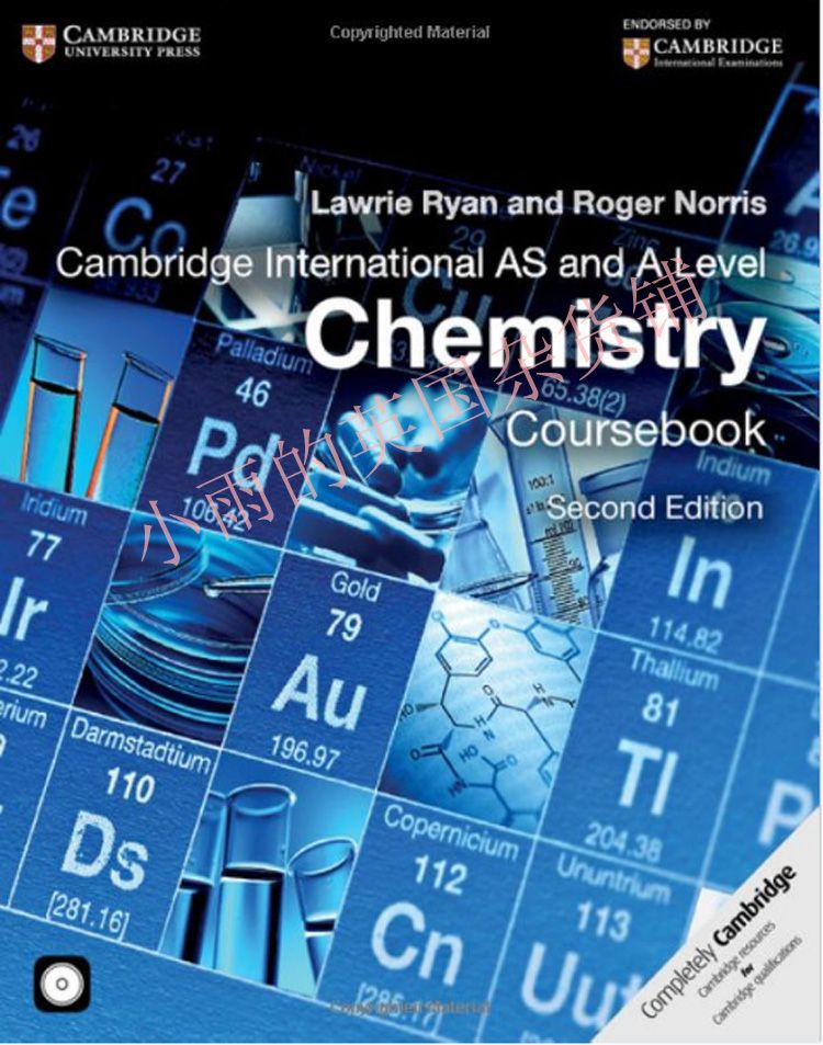 Picture of Cambridge International AS and A Level Chemistry Coursebook with CD-ROM