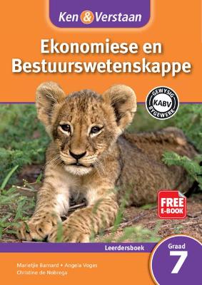Picture of CAPS Economic and Management Sciences: Ken & Verstaan Ekonomiese en Bestuurwetenskappe Leerdersboek Graad 7