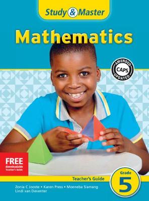 Picture of CAPS Mathematics: Study & Master Mathematics Teacher's Guide Grade 5