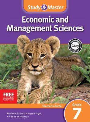 Picture of CAPS Economic and Management Sciences: Study and Master Economic and Business Management Grade 7 for CAPS Teacher's Guide