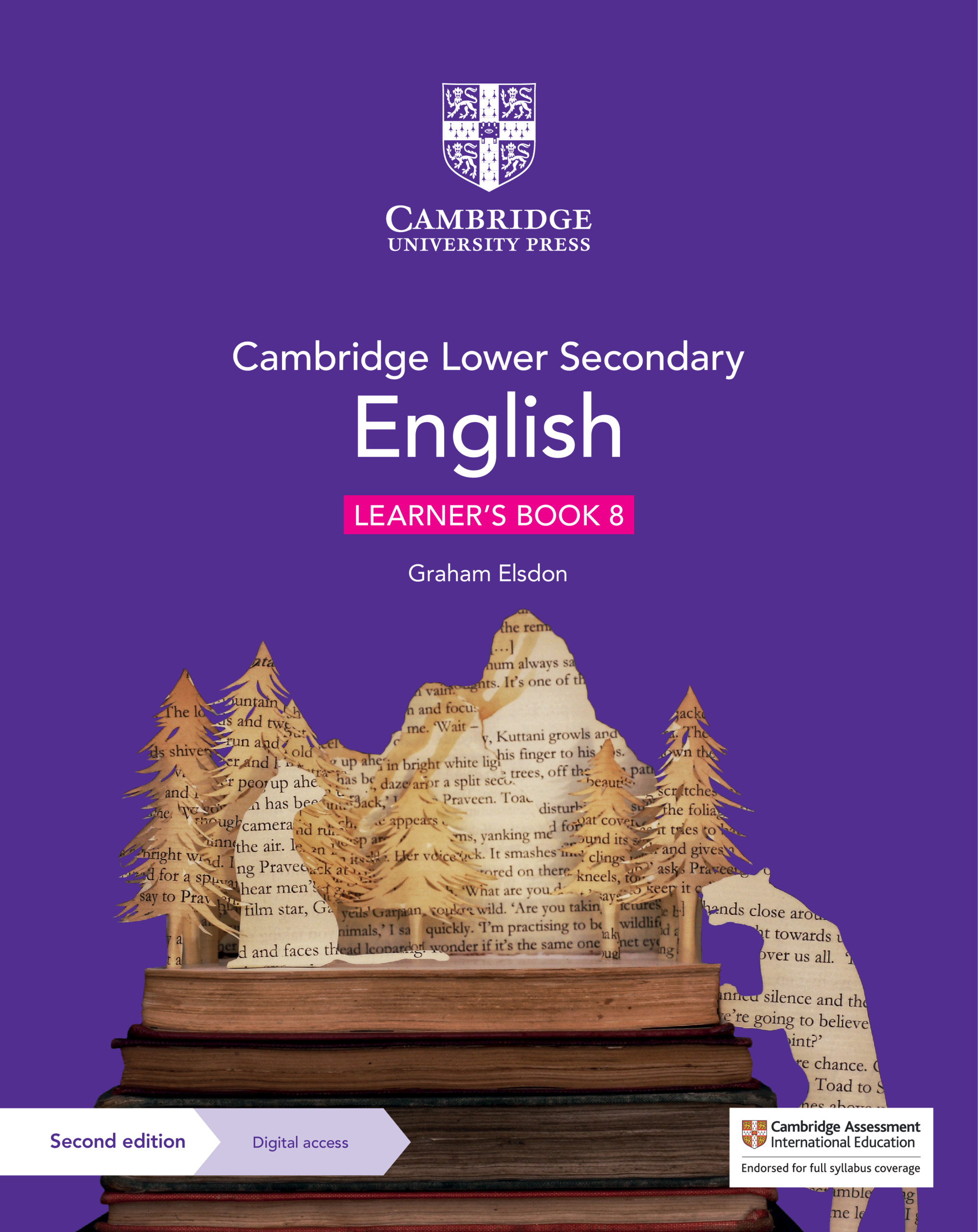 Picture of Cambridge Lower Secondary English Learner's Book 8 with Digital Access (1 Year)