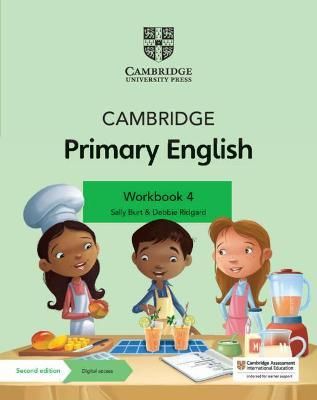 Picture of Cambridge Primary English Workbook 4 with Digital Access (1 Year)